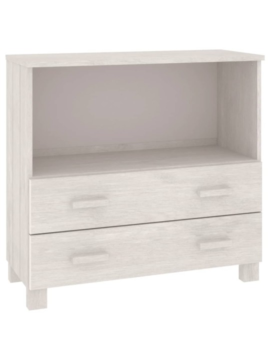Kumode hamar, balta, 85x35x80 cm, priedes masīvkoks