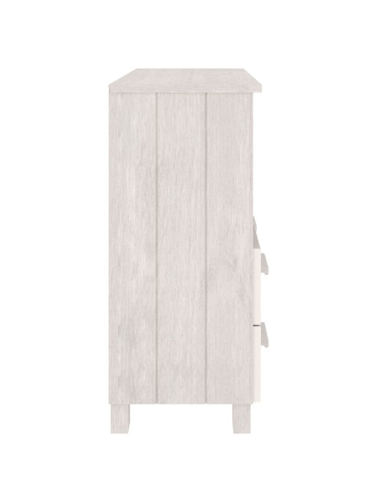 Kumode hamar, balta, 85x35x80 cm, priedes masīvkoks
