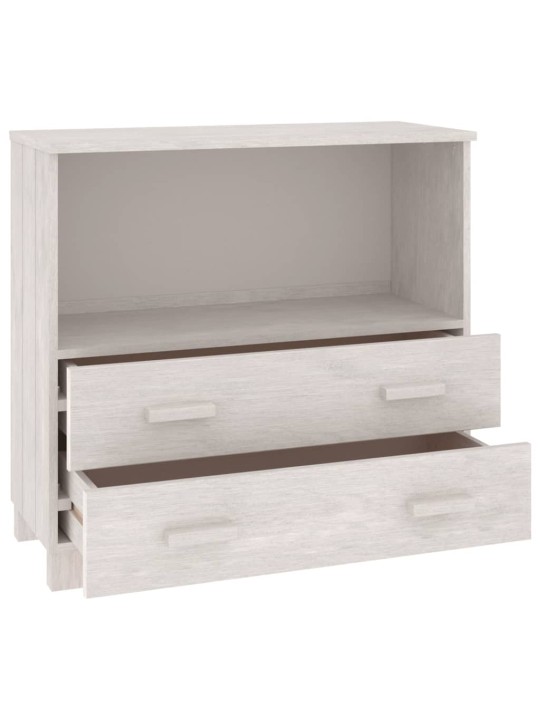 Kumode hamar, balta, 85x35x80 cm, priedes masīvkoks