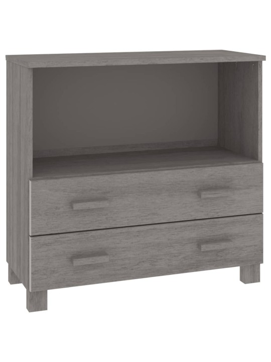 Kumode hamar, gaiši pelēka, 85x35x80 cm, priedes masīvkoks
