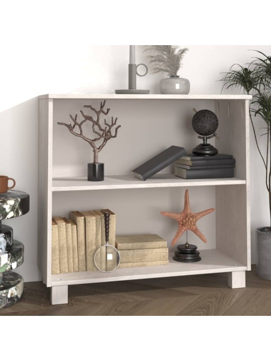 Kumode hamar, balta, 85x35x80 cm, priedes masīvkoks