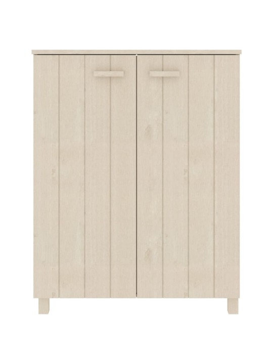 Apavu skapis hamar, medus brūns, 85x40x108 cm, priedes koks