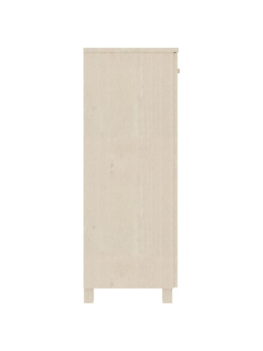 Apavu skapis hamar, medus brūns, 85x40x108 cm, priedes koks