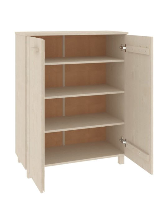 Apavu skapis hamar, medus brūns, 85x40x108 cm, priedes koks