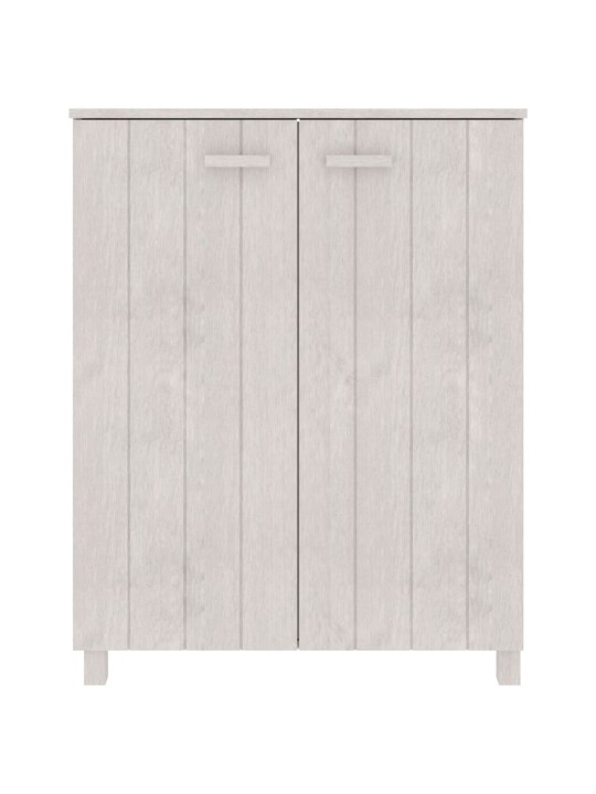 Apavu skapis hamar, balts, 85x40x108 cm, priedes koks