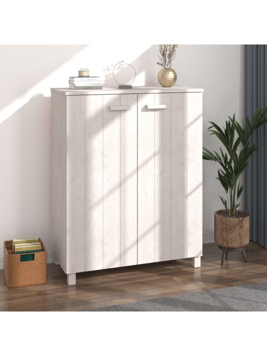 Apavu skapis hamar, balts, 85x40x108 cm, priedes koks