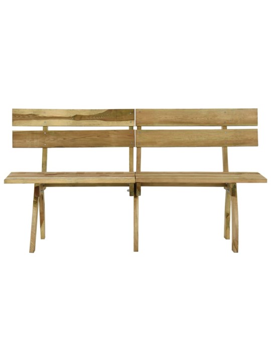 Dārza sols, 160 cm, impregnēts priedes koks