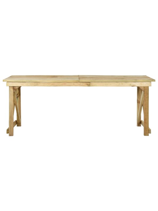 Dārza galds, 200x79x75 cm, impregnēts priedes koks