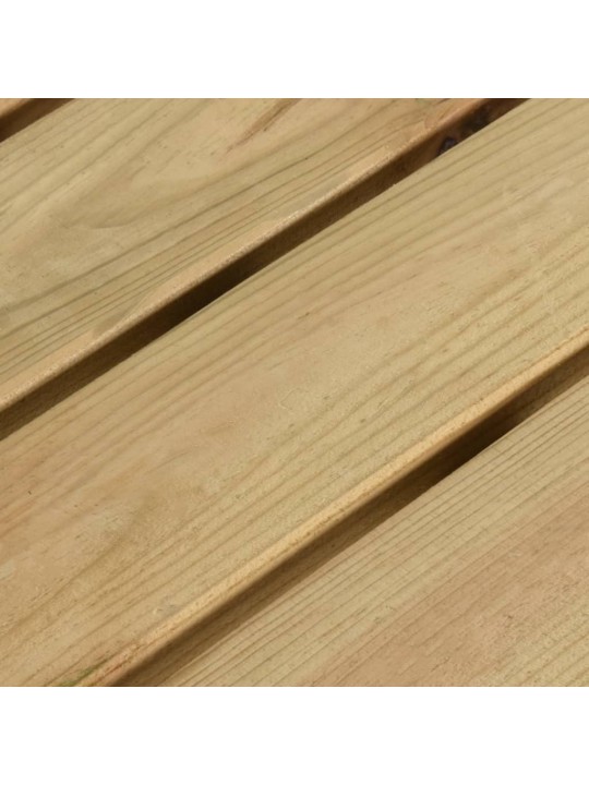 Dārza galds, 200x79x75 cm, impregnēts priedes koks