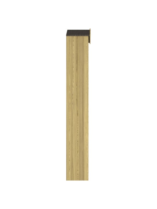 Dārza instrumentu plaukts, 87x33x222cm, impregnēts priedes koks