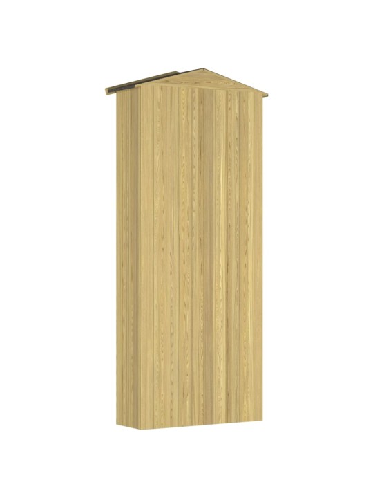 Dārza instrumentu plaukts, 87x33x222cm, impregnēts priedes koks