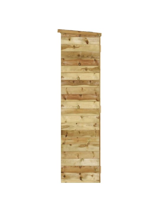 Dārza instrumentu šķūnis, 123x45x171 cm, impregnēta priede