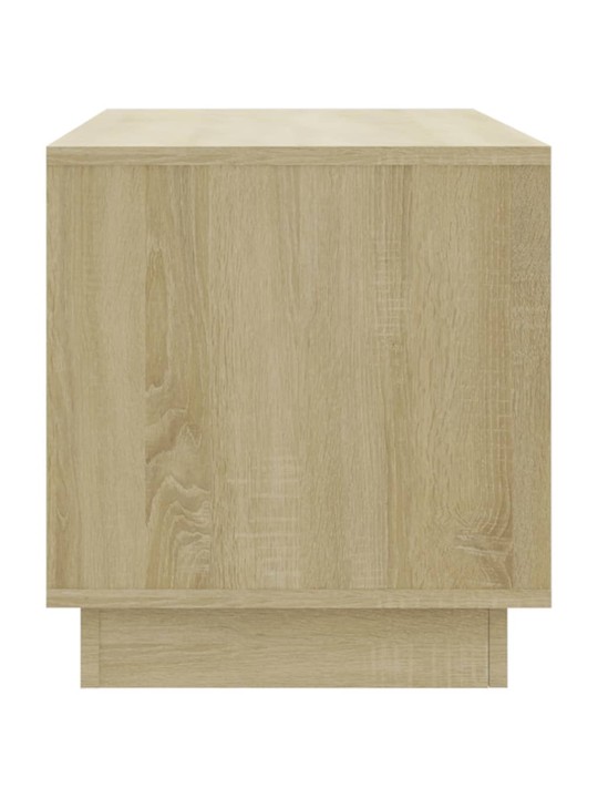 Tv skapītis, 102x41x44 cm, inženierijas koks, ozolkoka krāsa