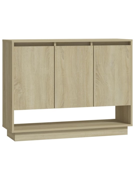 Kumode, ozolkoka krāsa, 97x31x75 cm, inženierijas koks