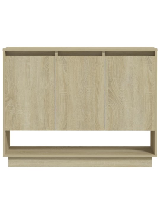 Kumode, ozolkoka krāsa, 97x31x75 cm, inženierijas koks