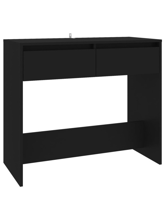 Konsoles galdiņš, melns, 89x41x76,5 cm, tērauds