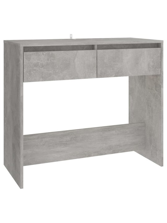 Konsoles galdiņš, betona pelēks, 89x41x76,5 cm, tērauds