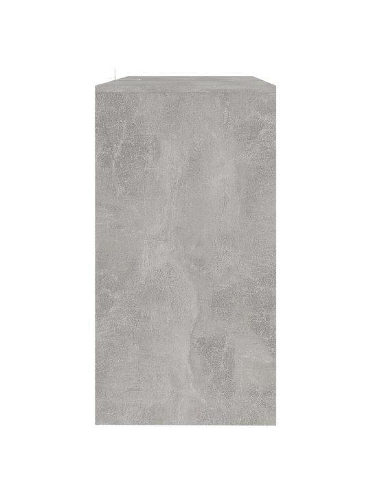 Konsoles galdiņš, betona pelēks, 89x41x76,5 cm, tērauds