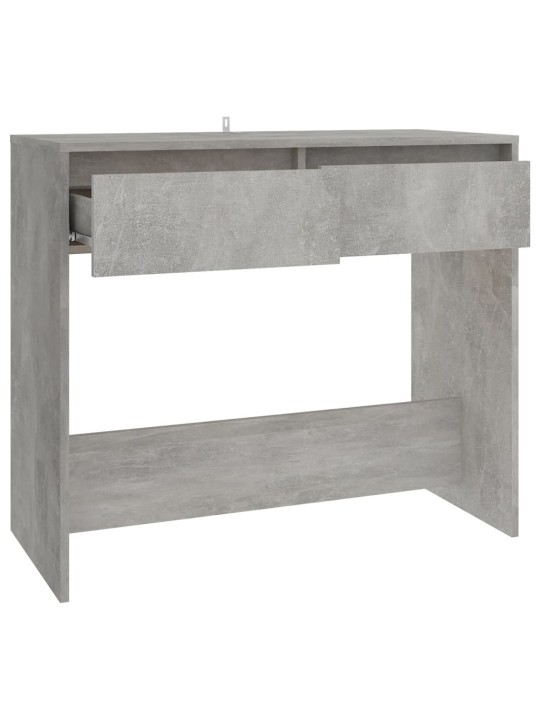 Konsoles galdiņš, betona pelēks, 89x41x76,5 cm, tērauds