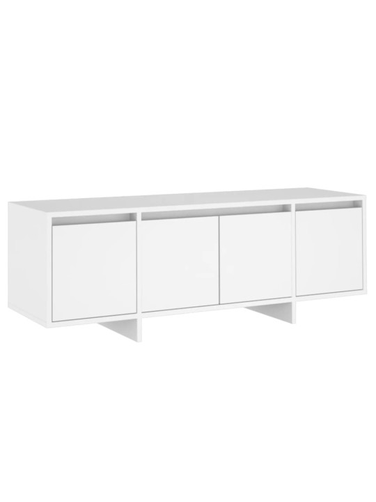 Tv skapītis, 120x30x40,5 cm, balts, inženierijas koks