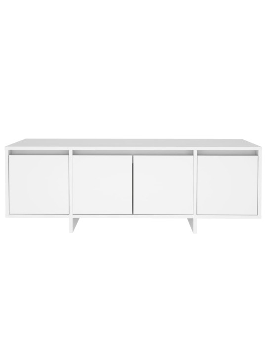 Tv skapītis, 120x30x40,5 cm, balts, inženierijas koks