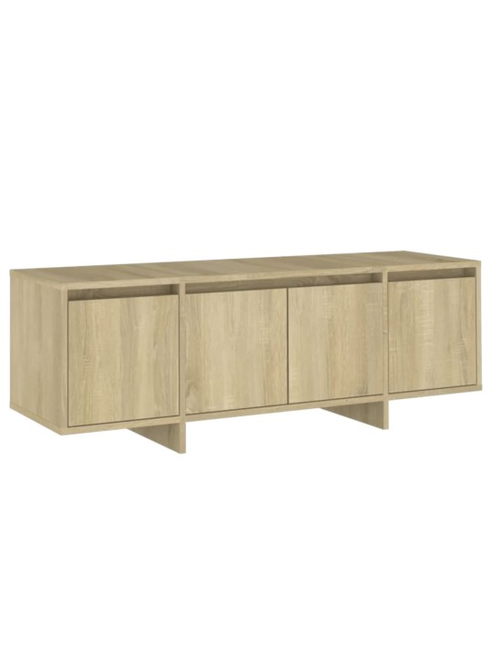 Tv skapītis, ozolkoka krāsa, 120x30x40,5 cm, inženierijas koks