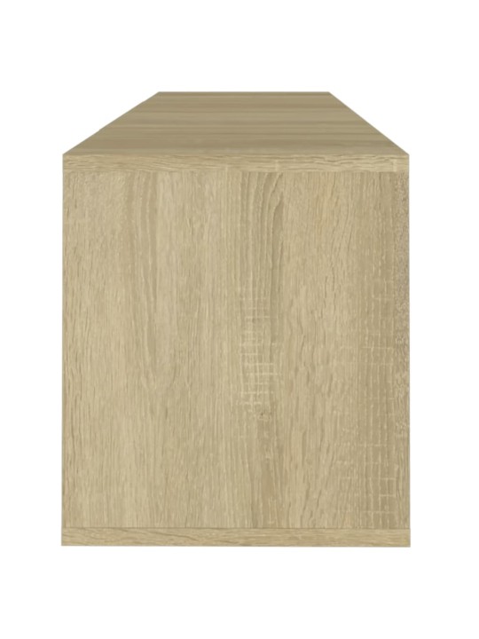 Tv skapītis, ozolkoka krāsa, 120x30x40,5 cm, inženierijas koks
