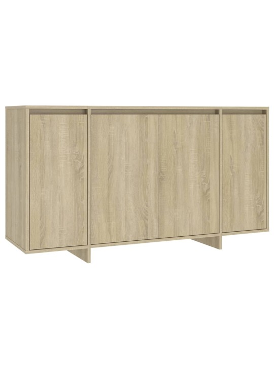 Kumode, ozolkoka krāsā, 135x41x75 cm, inženierijas koks