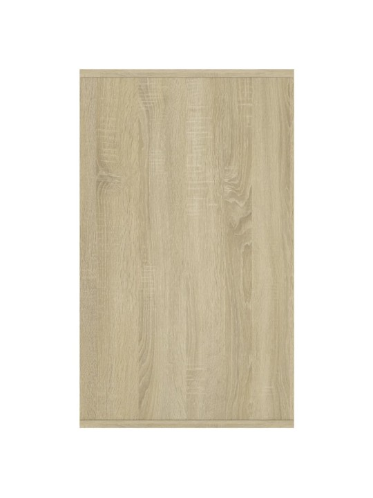 Kumode, ozolkoka krāsā, 135x41x75 cm, inženierijas koks