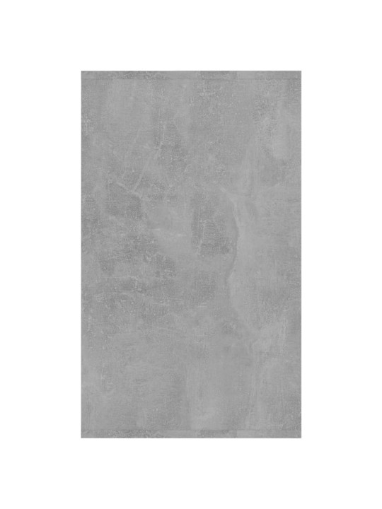 Kumode ar 3 atvilktnēm, pelēka, 120x41x75 cm, inženierijas koks