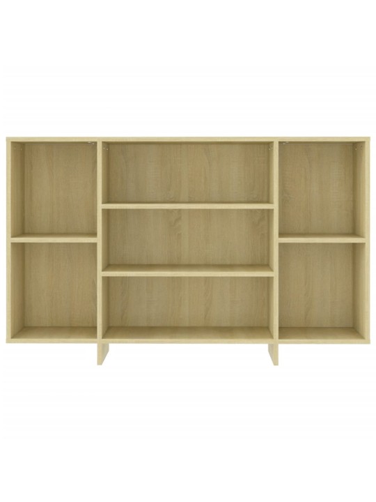 Kumode, ozolkoka krāsā, 120x30x75 cm, inženierijas koks