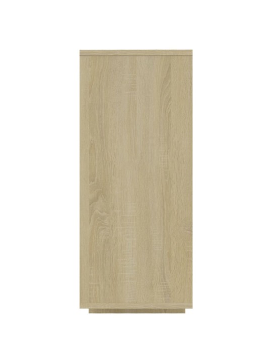 Kumode, ozolkoka krāsā, 120x30x75 cm, inženierijas koks