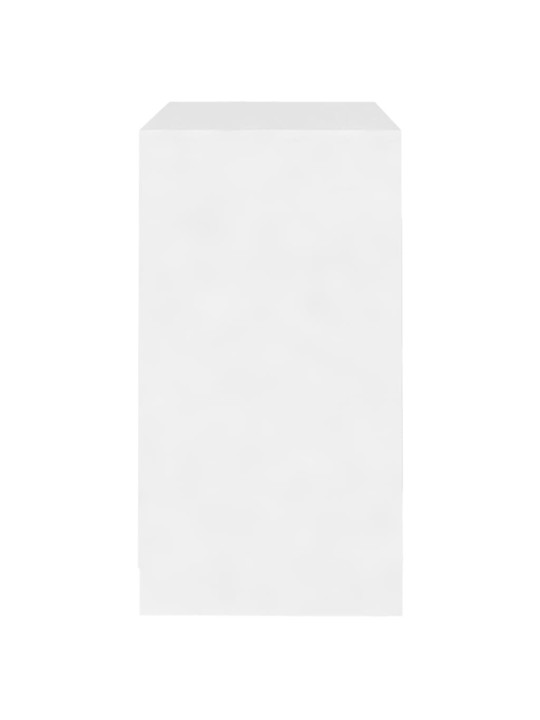 Kumode, balta, 70x41x75 cm, inženierijas koks