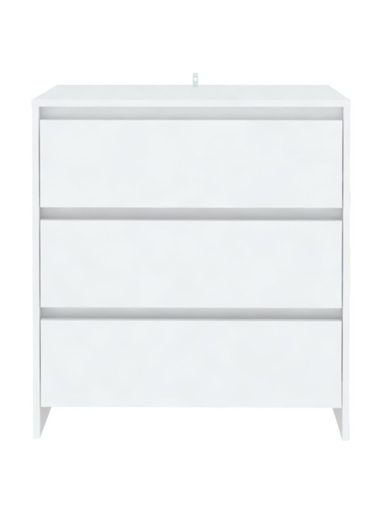 Kumode, balta, 70x41x75 cm, inženierijas koks