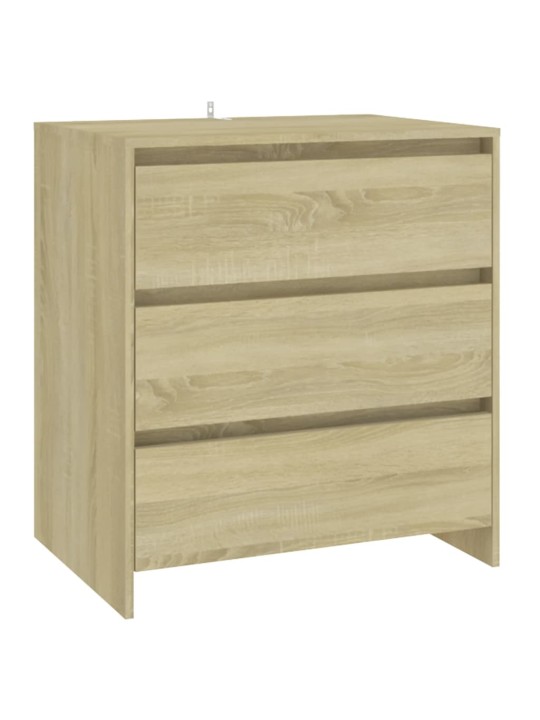 Kumode, ozolkoka krāsa, 70x41x75 cm, inženierijas koks