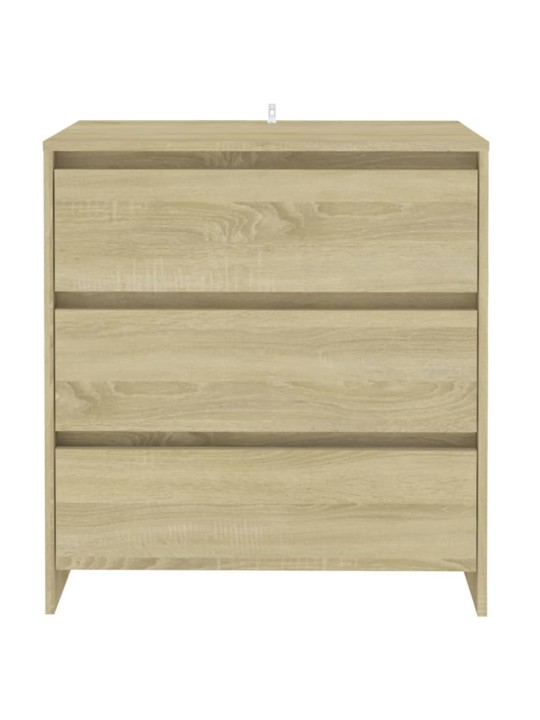 Kumode, ozolkoka krāsa, 70x41x75 cm, inženierijas koks