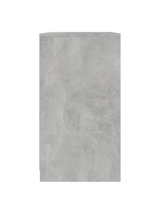 Kumode, betona pelēka, 70x40,5x75 cm, inženierijas koks