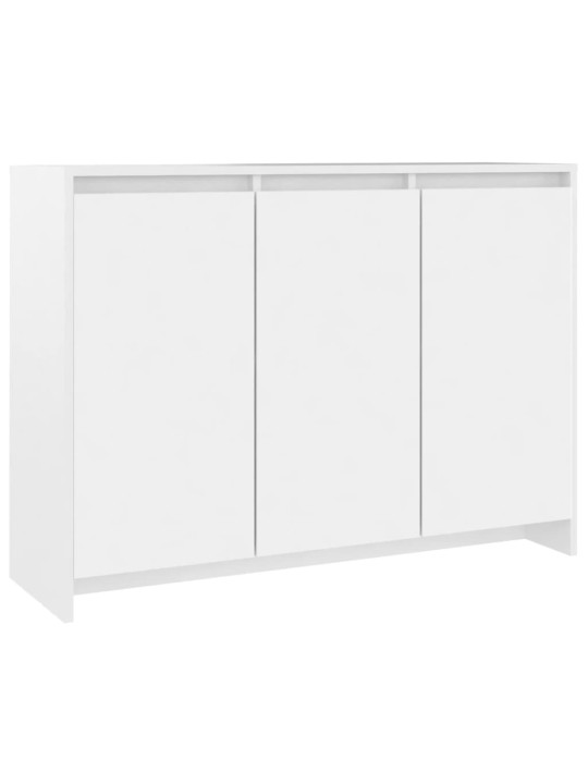 Kumode, balta, 102x33x75 cm, inženierijas koks