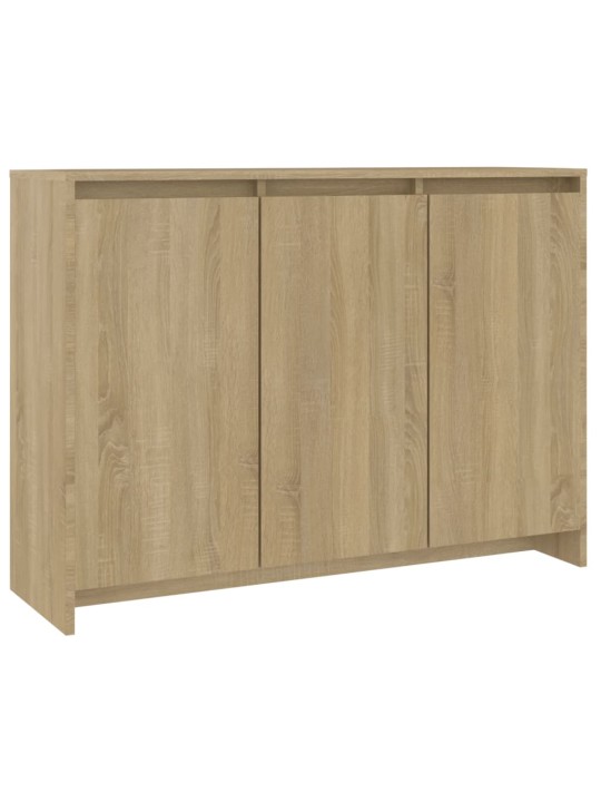 Kumode, ozolkoka krāsa, 102x33x75 cm, inženierijas koks