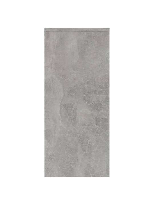 Kumode, betona pelēka, 102x33x75 cm, inženierijas koks