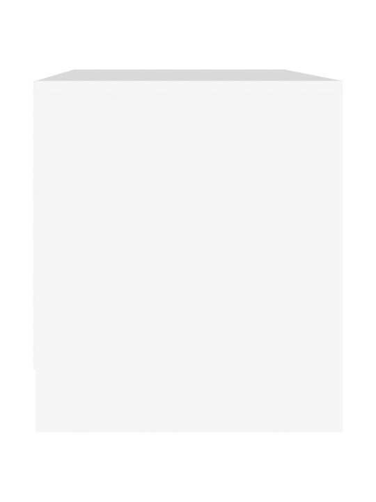 Tv skapītis, balts, 90x35x40 cm, inženierijas koks