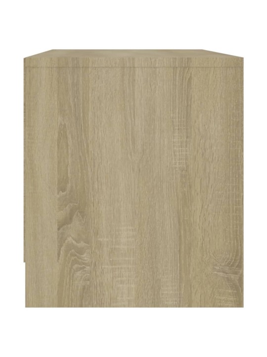Tv skapītis, ozolkoka krāsa, 90x35x40 cm, inženierijas koks