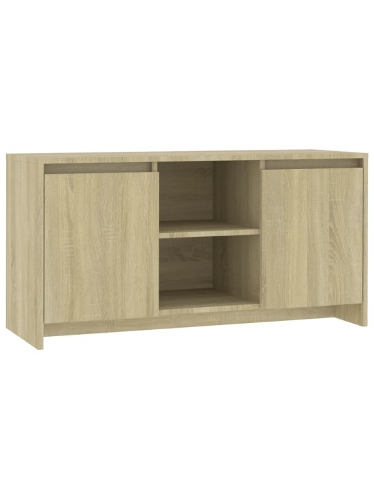 Tv skapītis, ozolkoka krāsa, 102x37,5x52,5cm, inženierijas koks
