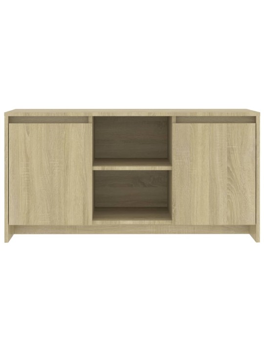 Tv skapītis, ozolkoka krāsa, 102x37,5x52,5cm, inženierijas koks