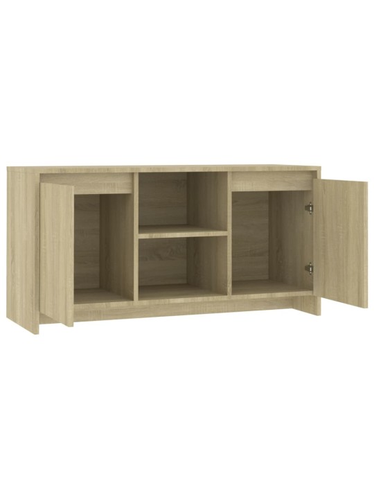 Tv skapītis, ozolkoka krāsa, 102x37,5x52,5cm, inženierijas koks