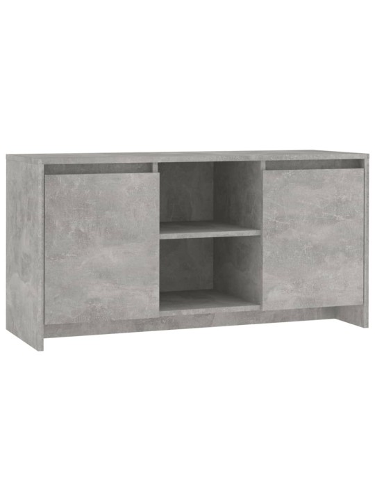 Tv skapītis, betona pelēks, 102x37,5x52,5 cm, inženierijas koks