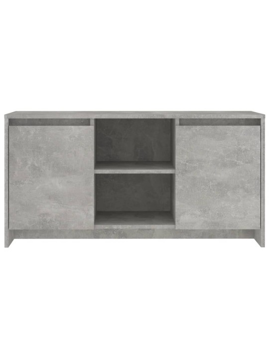 Tv skapītis, betona pelēks, 102x37,5x52,5 cm, inženierijas koks