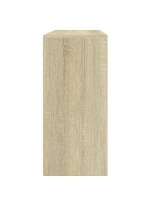 Konsoles galdiņš, ozolkoka, 100x35x76,5 cm, skaidu plāksne