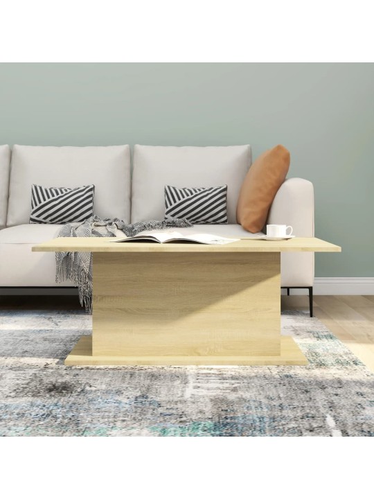 Kafijas galdiņš, ozolkoka, 102x55,5x40 cm, inženierijas koks