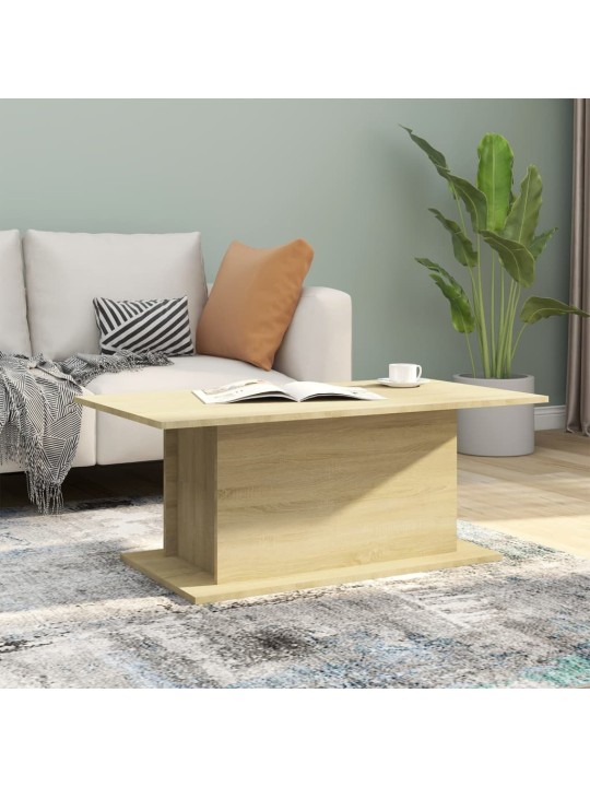 Kafijas galdiņš, ozolkoka, 102x55,5x40 cm, inženierijas koks